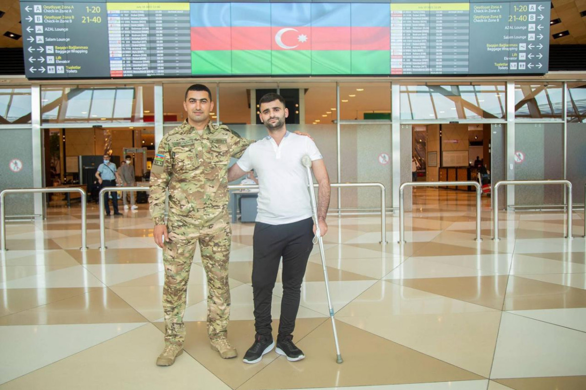 Из Турции на родину после лечения вернулись еще 6 участника войны-ФОТО 