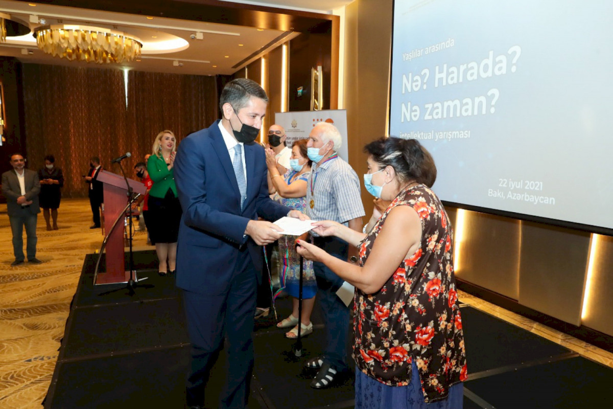 В Азербайджане завершился интеллектуальный турнир для пожилых людей-ФОТО 