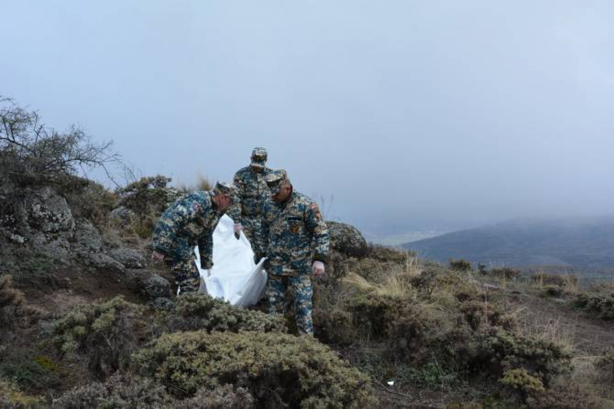 В Физули обнаружены останки еще 4 армянских военнослужащих