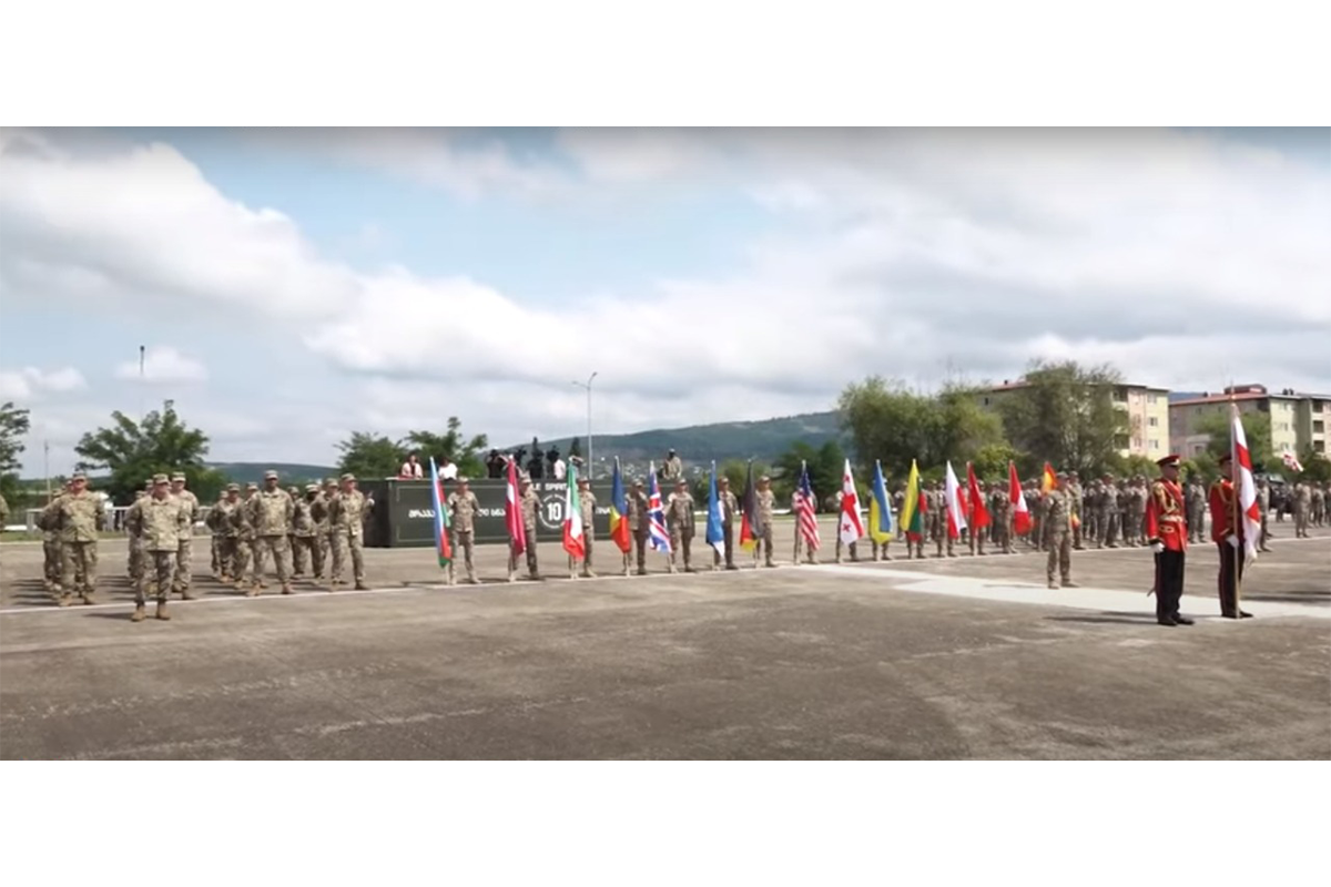 Военные учения в Грузии Agile Spirit-2021