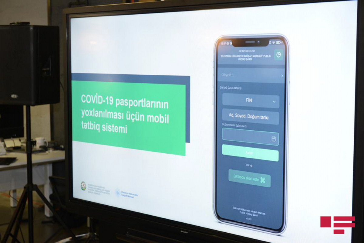 В Азербайджане разработали мобильное приложение для проверки COVID-паспортов-ФОТО 