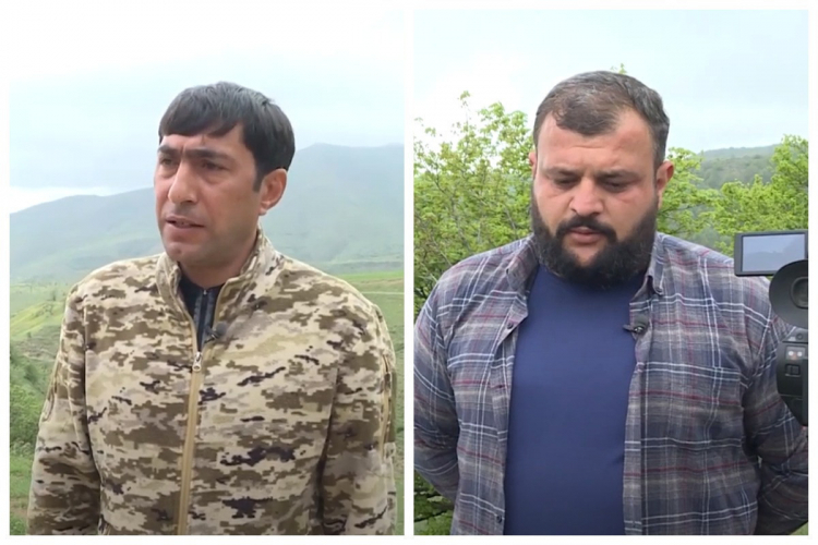 Видеорепортаж, представителей СМИ, ставших шехидами в результате подрыва на мине в Кяльбаджаре
 - ВИДЕО