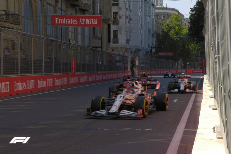 На Гран-при Азербайджана «Формула-1» завершился второй свободный заезд