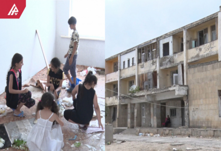 Окон нет, а крыша и стены разваливаются: об этих жителях бакинского поселка забыли?  - ВИДЕО
