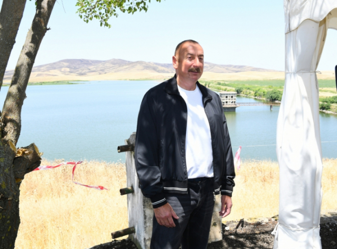 Президент Азербайджана: Готовится карта водных источников всех освобожденных земель