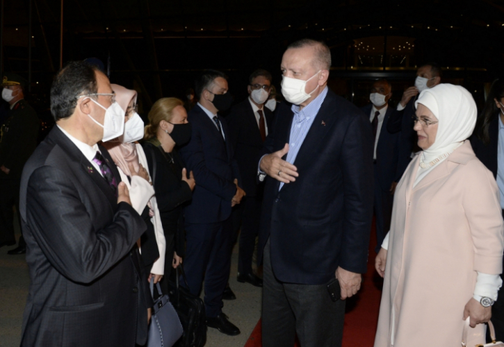 Завершился официальный визит президента Турции в Азербайджан - ВИДЕО