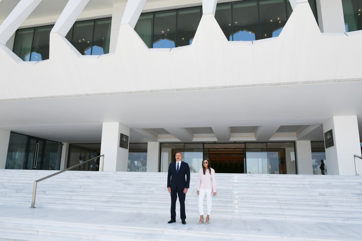Ильхам Алиев ознакомился с условиями, созданными во дворце «Гюлистан» после реконструкции-ФОТО -ВИДЕО 