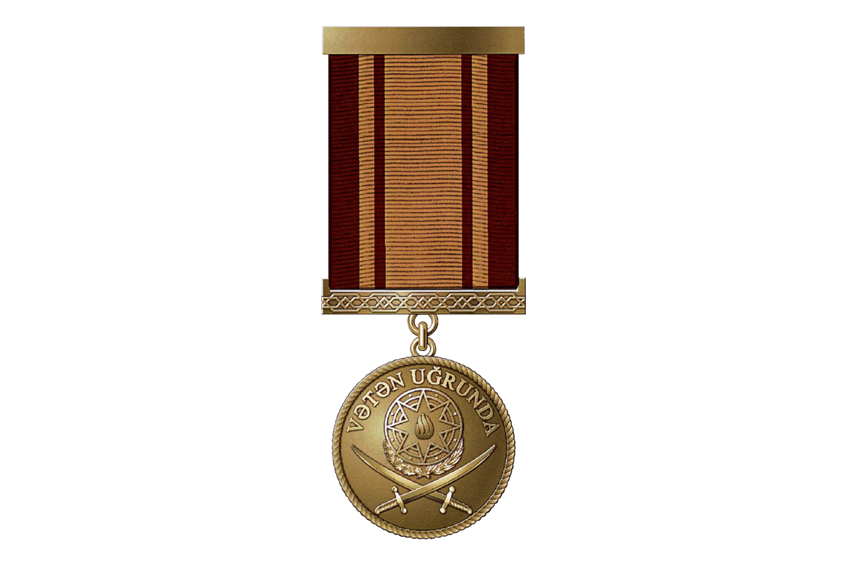Военнослужащие ВС Азербайджана награждены медалью «За Родину»
