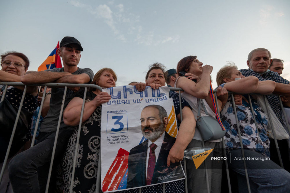 митинг в Ереване