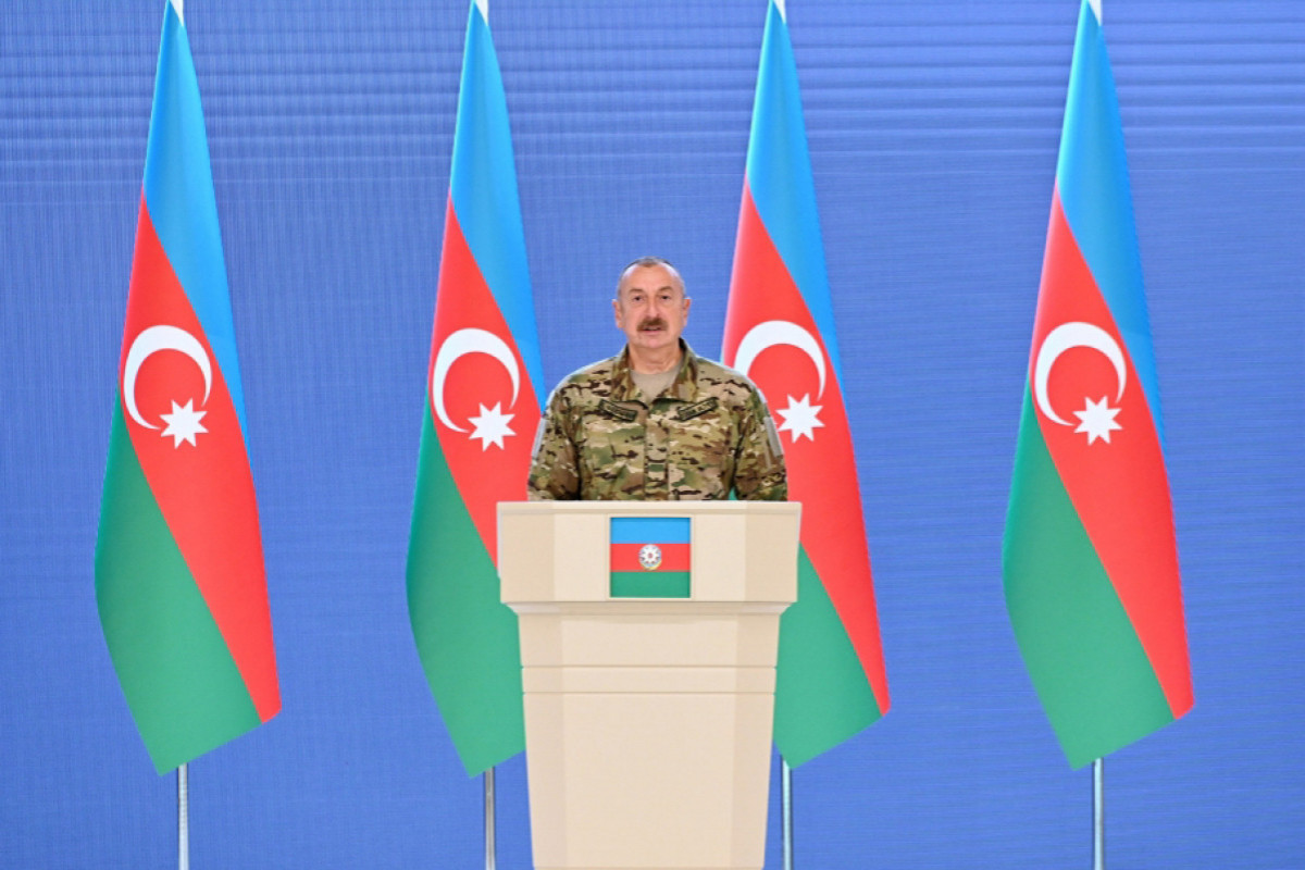 Президент: Вторая Карабахская война стала таким уроком, что они навсегда запомнят его