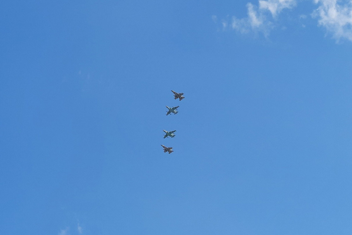Военные летчики Азербайджана выполнили очередные задачи на учениях «Анатолийский орёл – 2021»