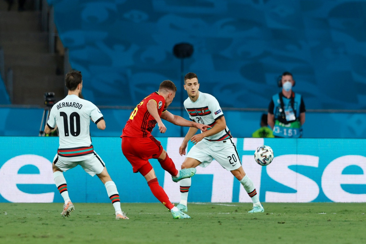 Евро-2020:  Бельгия обыграла Португалию в матче 1/8 финала