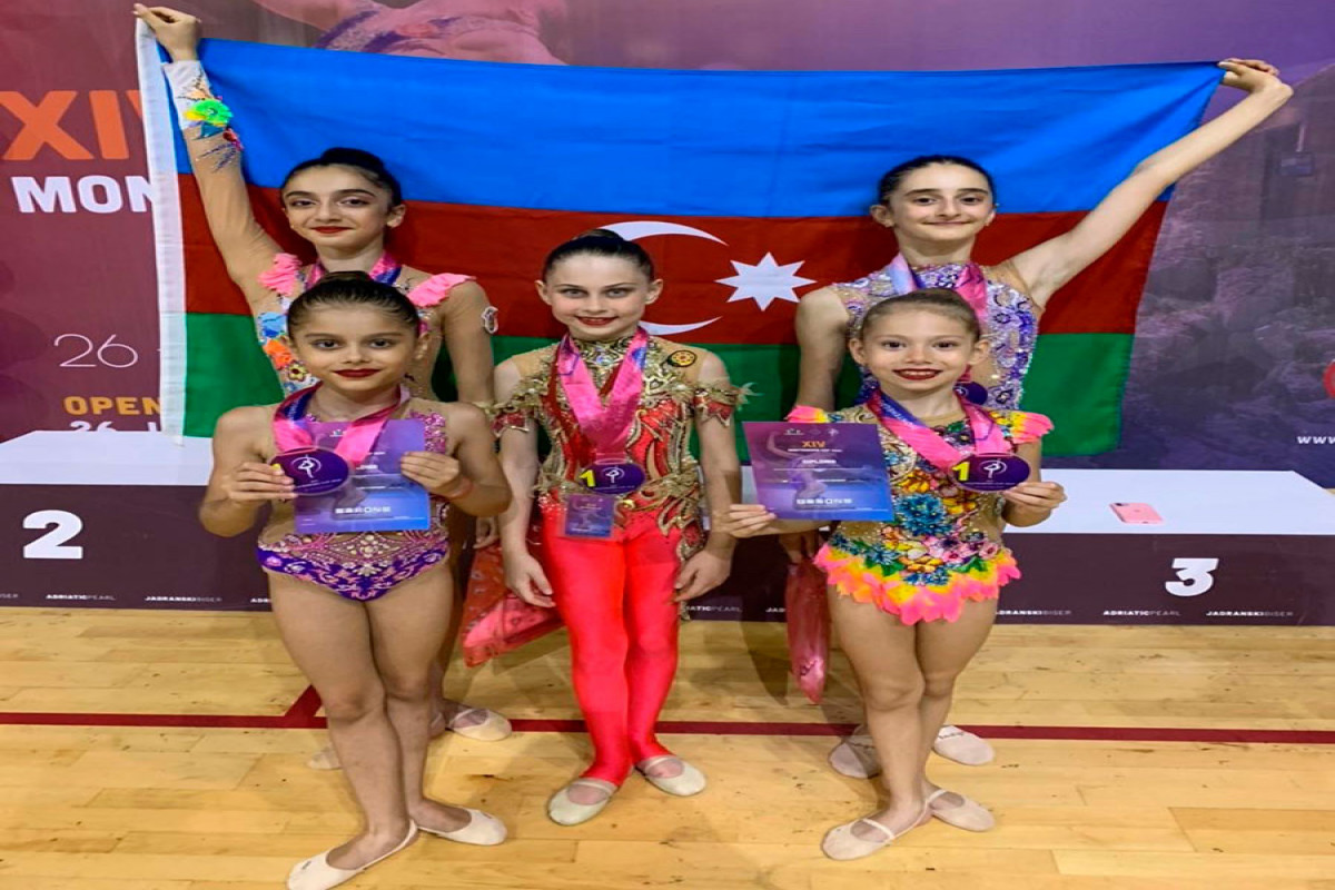 Азербайджанские гимнастки добились успехов на международном турнире-ФОТО 