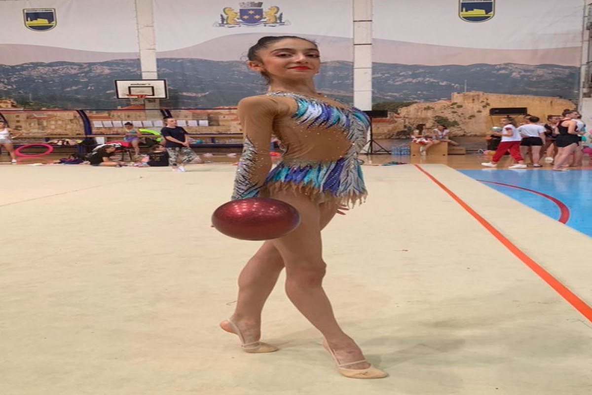 Азербайджанские гимнастки добились успехов на международном турнире-ФОТО 