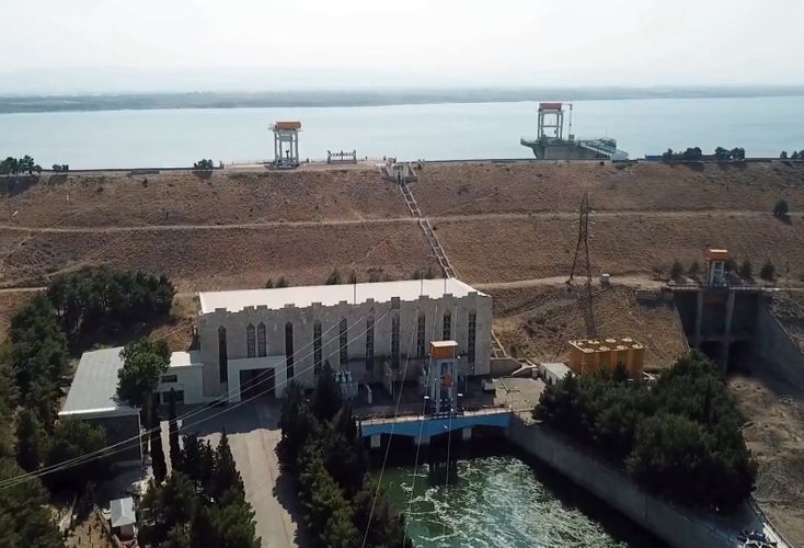 Водохранилище Шамкирской ГЭС выводится из аварийного состояния - ВИДЕО