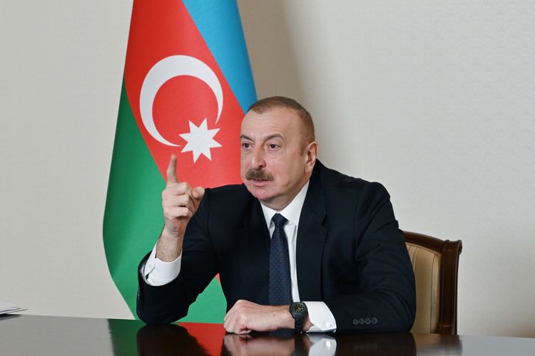 Ильхам Алиев: С антинациональными элементами мы никогда не сможем сесть за один стол, потому что они – предатели