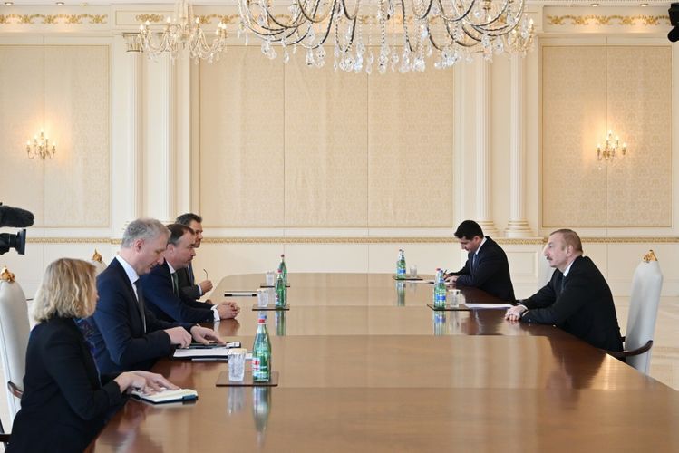 Ильхам Алиев принял спецпредставителя ЕС по Южному Кавказу - ОБНОВЛЕНО