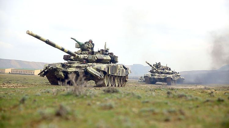 Войска ВС Азербайджана выдвигаются в районы оперативного назначения - ВИДЕО