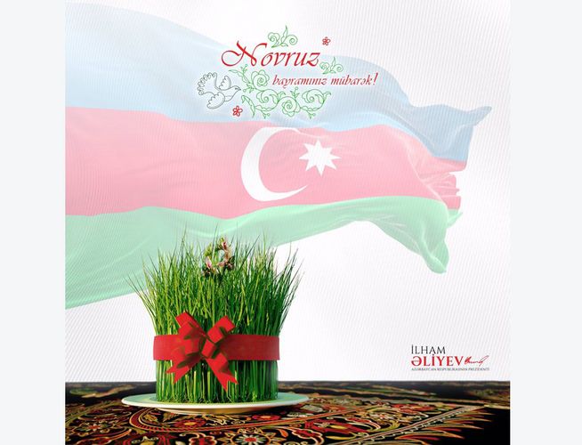 Ильхам Алиев поделился публикацией по случаю праздника Новруз