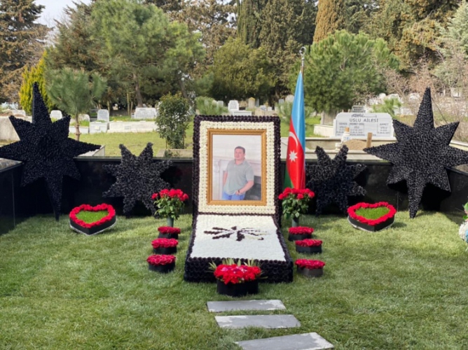 Распространена фотография могилы азербайджанского вора в законе Надира Салифова - ФОТО