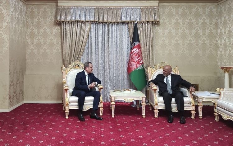 Джейхун Байрамов встретился с президентом Афганистана