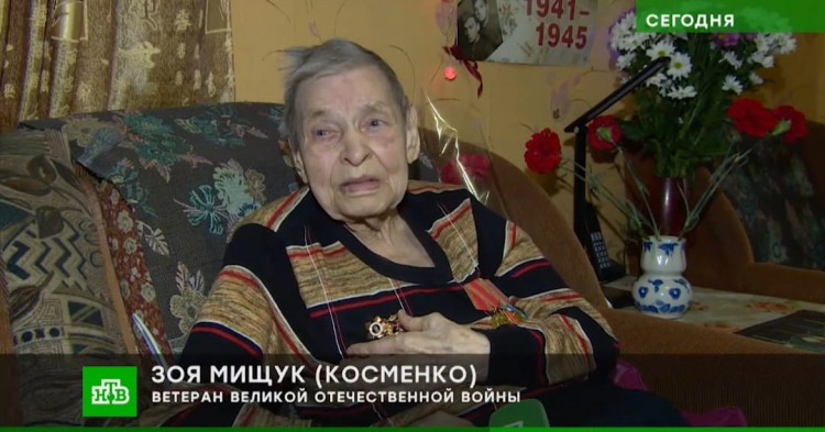 НТВ: «День Победы Зоя встретила в Азербайджане, но не поверила однополчанке» - ВИДЕО