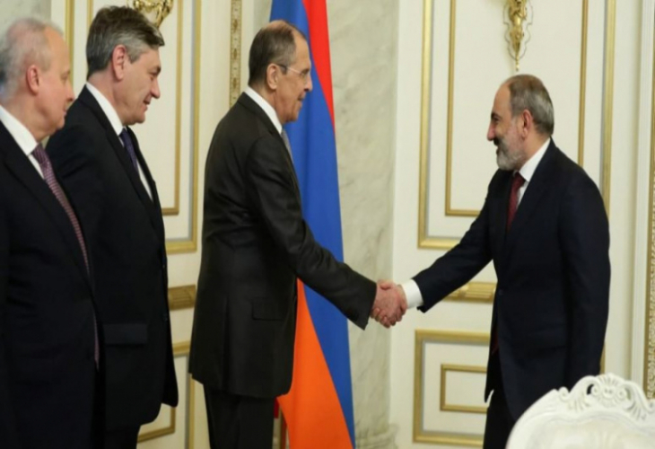 Сергей Лавров встретился с Николом Пашиняном