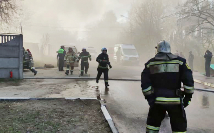 В России при пожаре погибли четыре человека-ВИДЕО