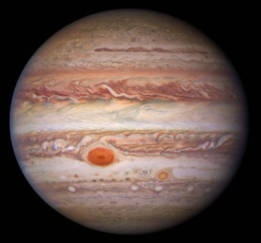 Астрономы получили необычные изображения Юпитера
