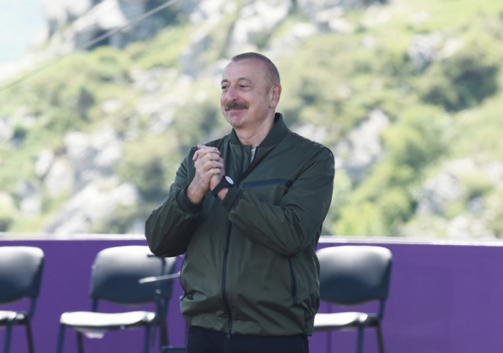 Президент Ильхам Алиев: Я не видел в мире города, похожего на Шушу, возможно, такого и нет
