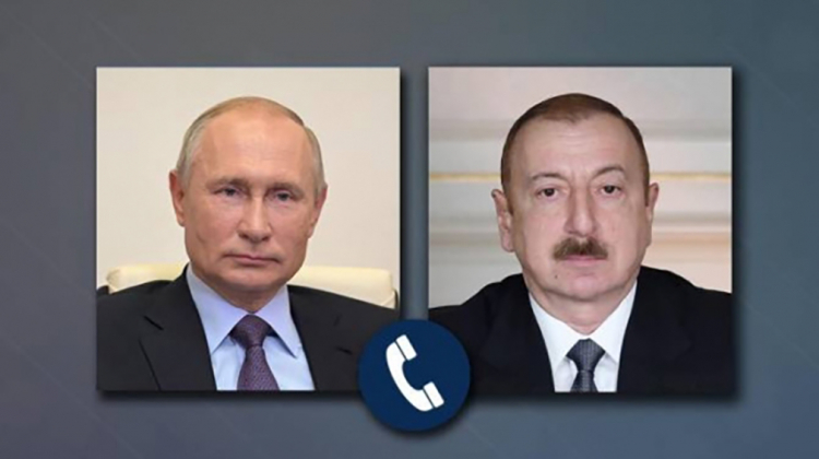 Ильхам Алиев и Владимир Путин обсудили события на азербайджанско-армянской границе