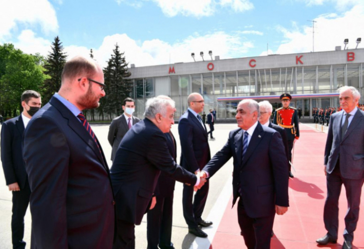 Завершился визит премьер-министра Али Асадова в Россию