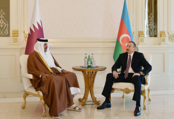Эмир Катара поздравил президента Азербайджана