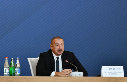 Президент Азербайджана Ильхам Алиев