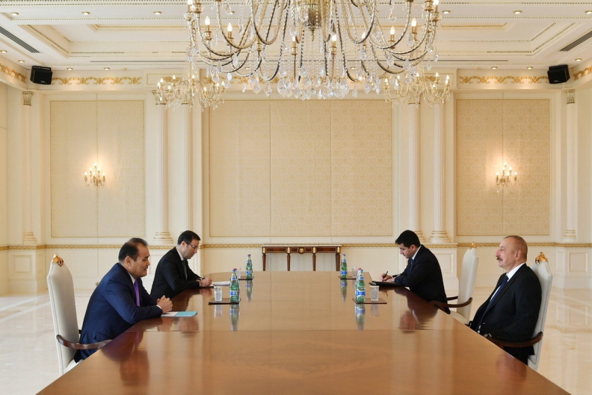 Ильхам Алиев принял генсека Совета сотрудничества тюркоязычных государств-ОБНОВЛЕНО 
