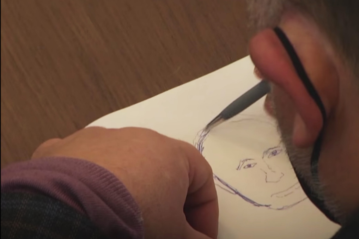 Украинский депутат выставил на продажу нарисованный им портрет Путина