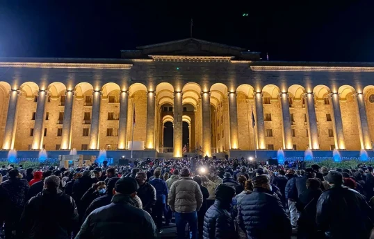 Тбилиси, проты оппозиции