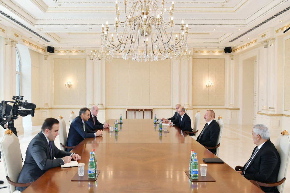 Ильхам Алиев принял генерального директора группы BP
