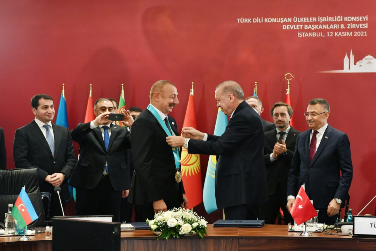 Президент Азербайджана награжден Высшим орденом Тюркского мира-ОБНОВЛЕНО 