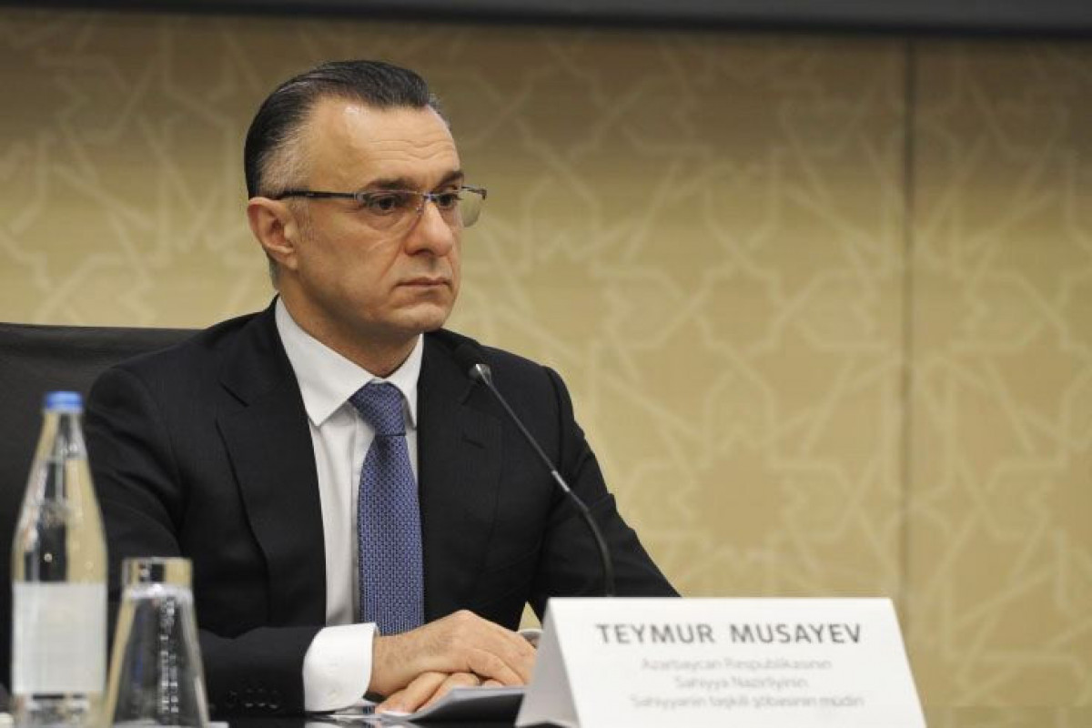 Теймур Мусаев принял представителей офиса ВОЗ в Азербайджане