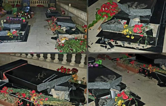 Разрушенные надгробия шехидов восстановлены –  ПОСЛЕДСТВИЯ СИЛЬНОГО ВЕТРА 