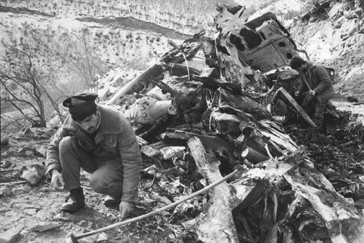 Со дня уничтожения армянами вертолета в небе над селом Гаракенд прошло 30 лет