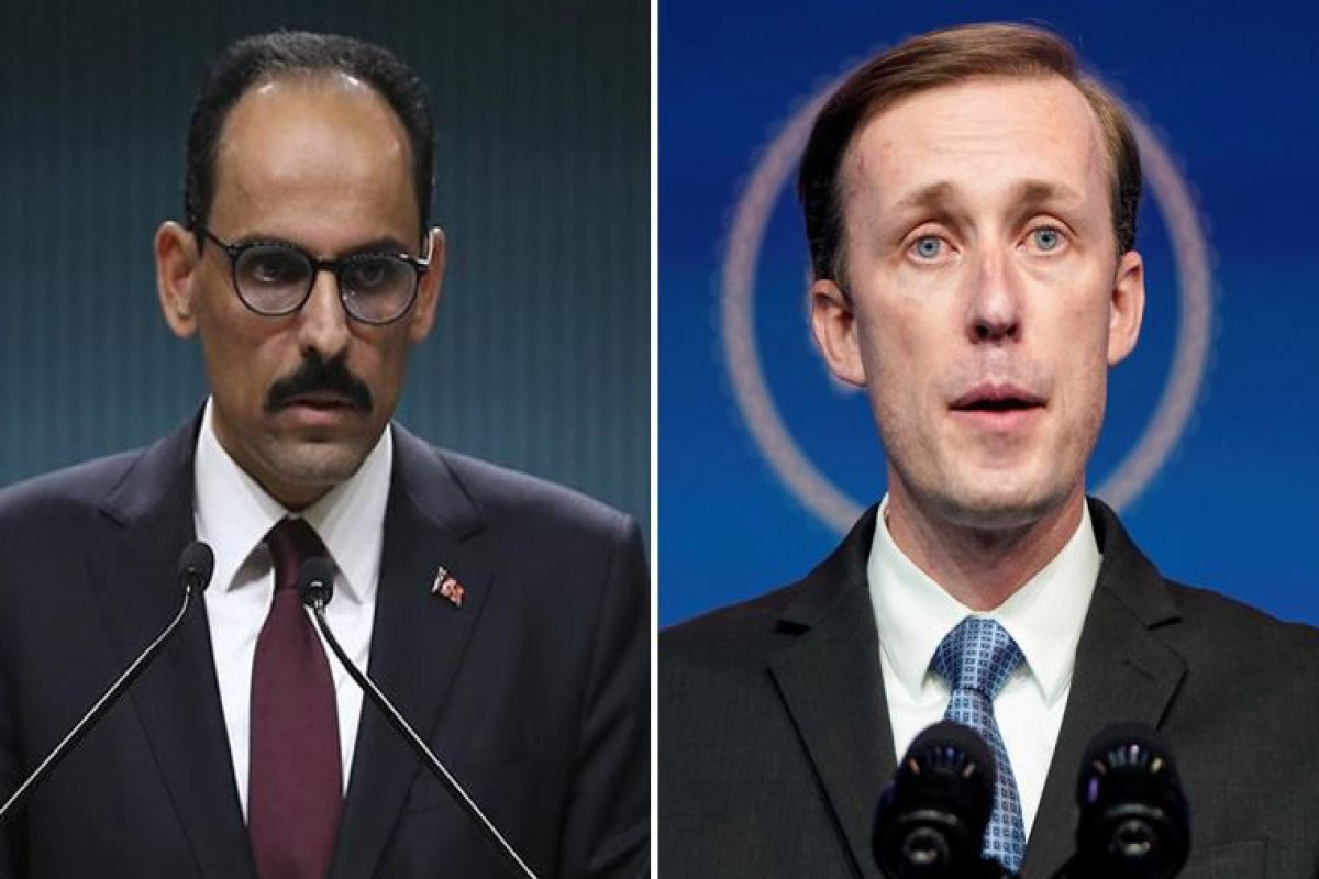Пресс-секретарь президента Турции Ибрагим Калын и советник президента США по национальной безопасности Джейк Салливан