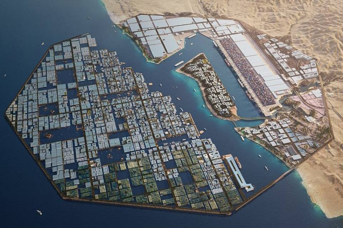 Плавучий город-восьмиугольник построит Саудовская Аравия-ФОТО 