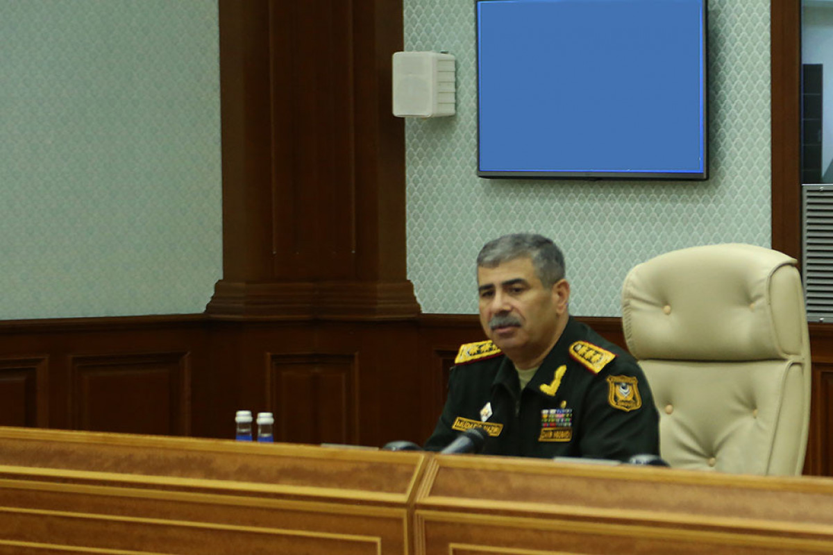Закир Гасанов, министр обороны Азербайджана