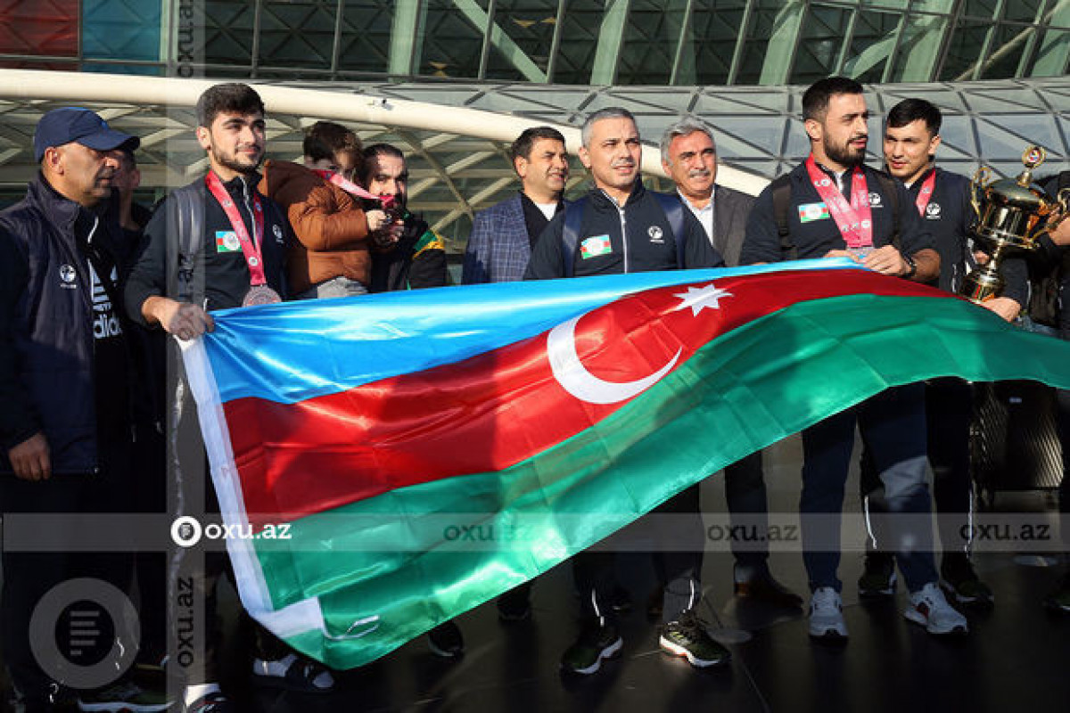 Азербайджанские каратисты завоевали медали на чемпионате мира в Дубае