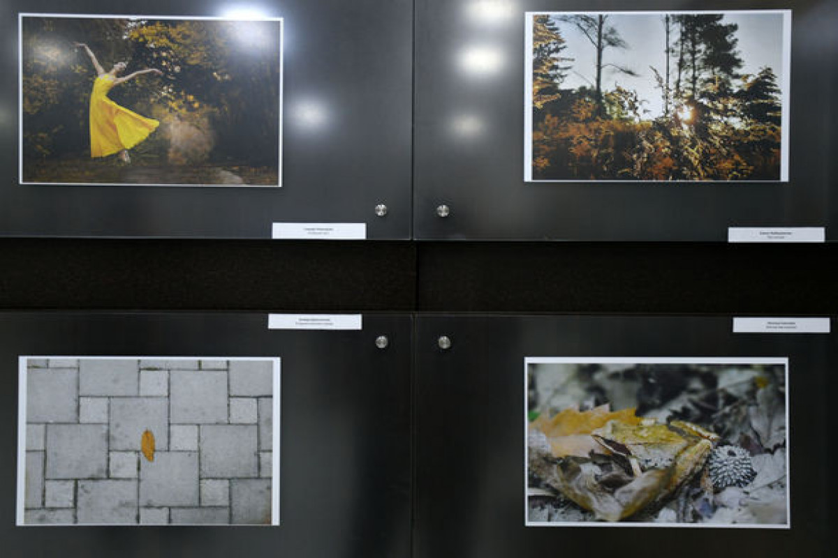 В Баку состоялось открытие фотовыставки "Золотая осень"