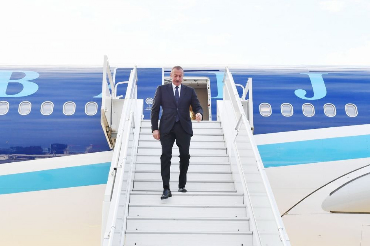 Президент Ильхам Алиев прибыл в Сочи с рабочим визитом-ФОТО -ВИДЕО 