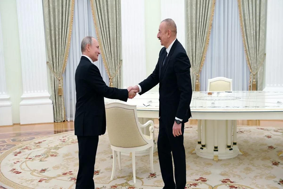 Владимир Путин поблагодарил Ильхама Алиева за поддержку русского языка в Азербайджане