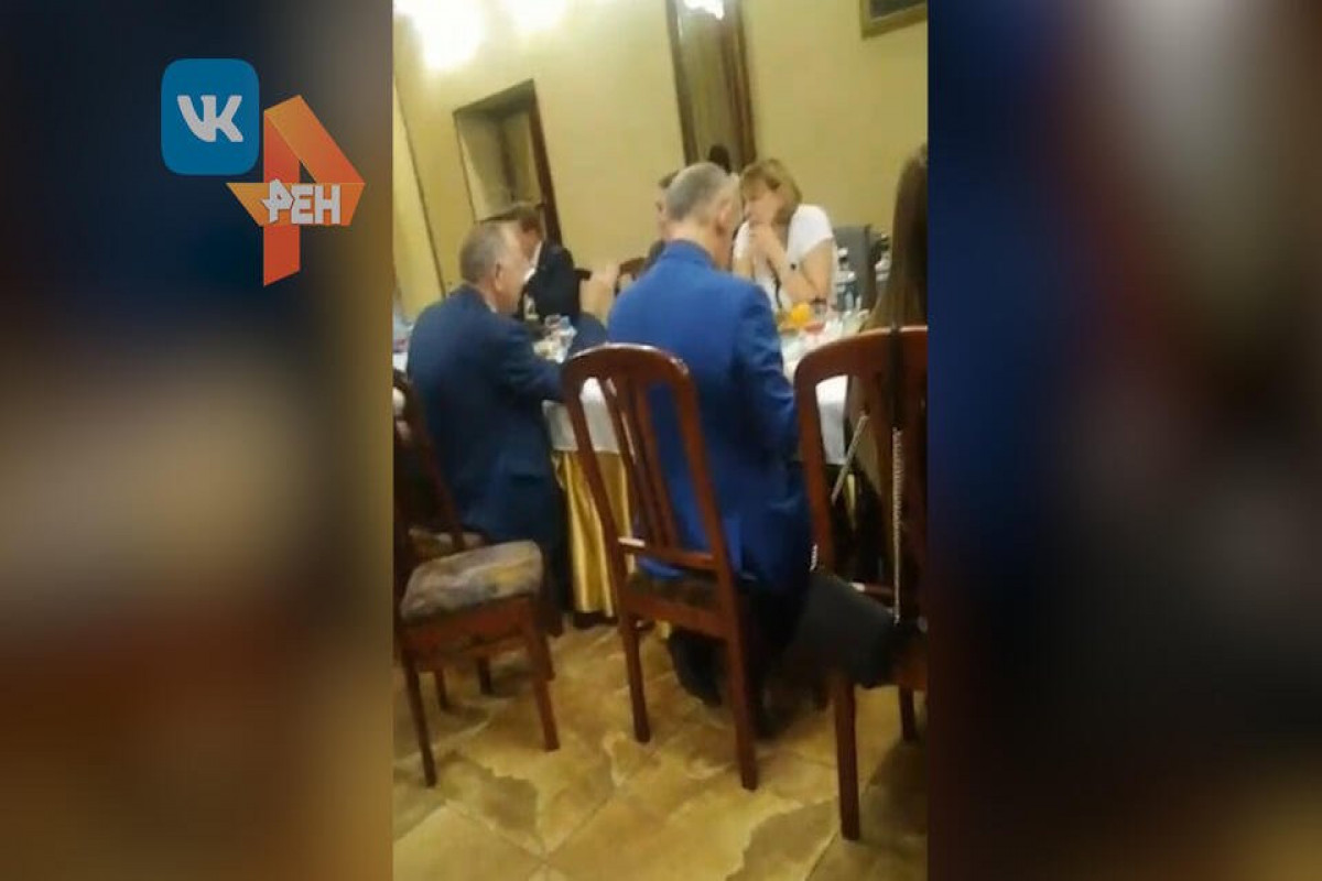 Участники банкета с мэром в Кузбассе во время траура пытались выгнать оператора-ВИДЕО 